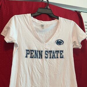 Penn State White V-Neck T-Shirt